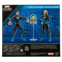 Fantastic Four Marvel Legends Actionfigur Franklin Richards und Valeria Richards