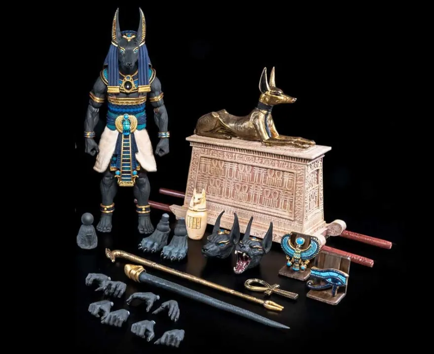 Figura Obscura: Anubis, Black and Blue