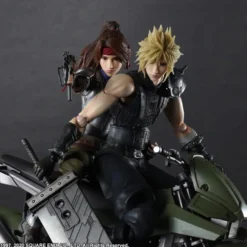 Final Fantasy VII Remake Play Arts Kai Actionfiguren-Set Jessie & Cloud & Motorcycle