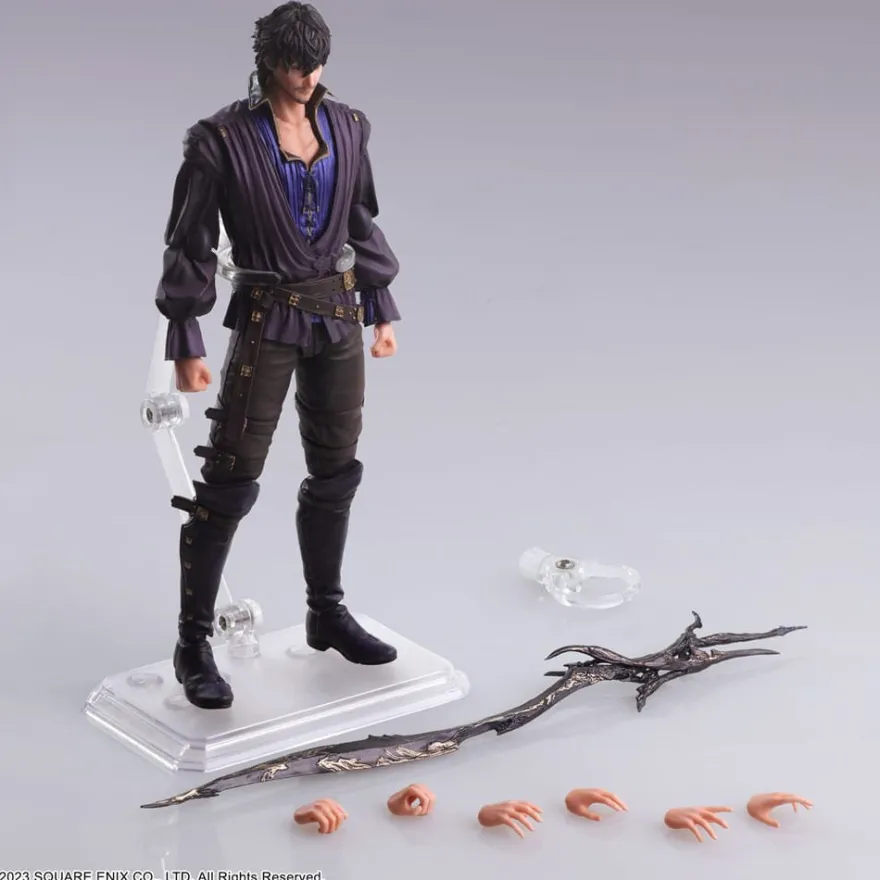 Final Fantasy XVI Bring Arts Actionfigur Barnabas Tharmr 15 cm