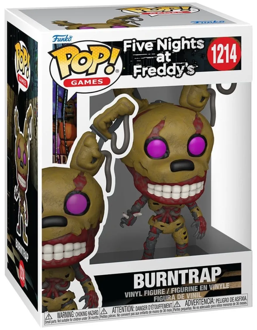 Five Nights at Freddy's POP! Games Vinyl Figur Burntrap 9 cm