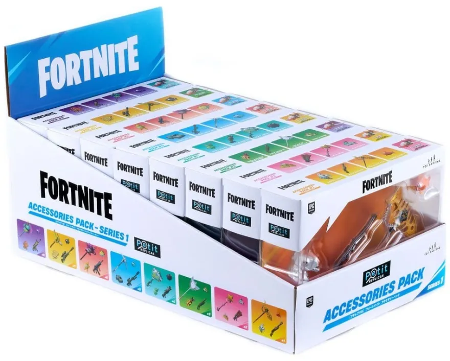 Fortnite Petit Replicas Zubehörpaket Serie 1 Sortiment (8)