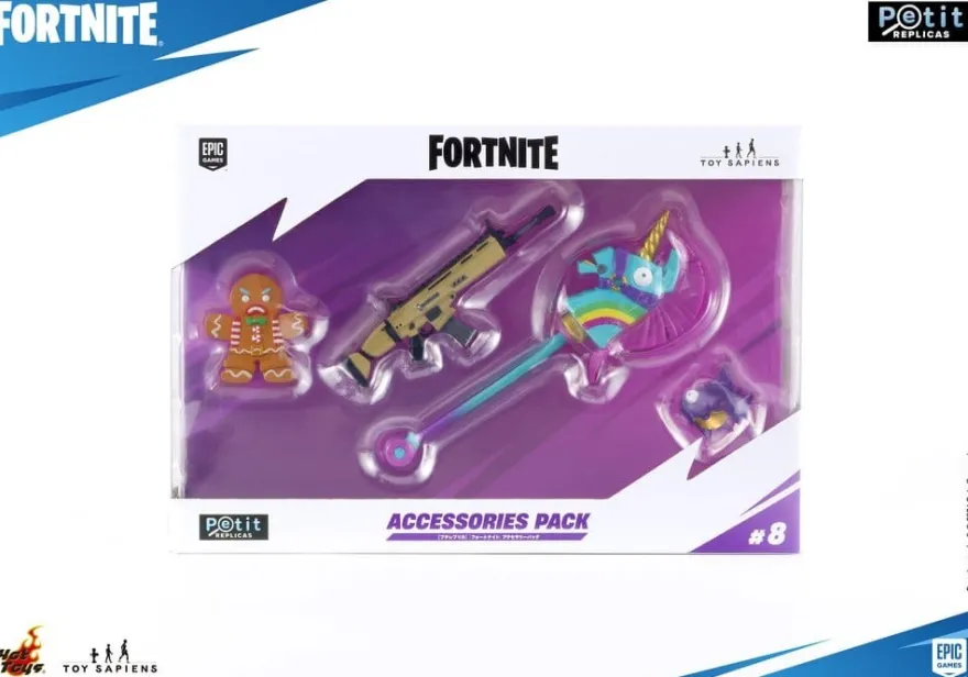 Fortnite Petit Replicas Zubehörpaket Serie 1 Sortiment (8)