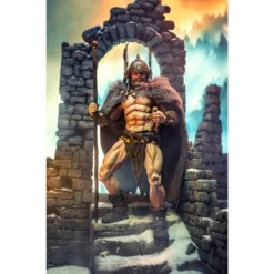 Frazetta Icon Collectibles 1/12 Scale Norseman Actionfigur 18 cm