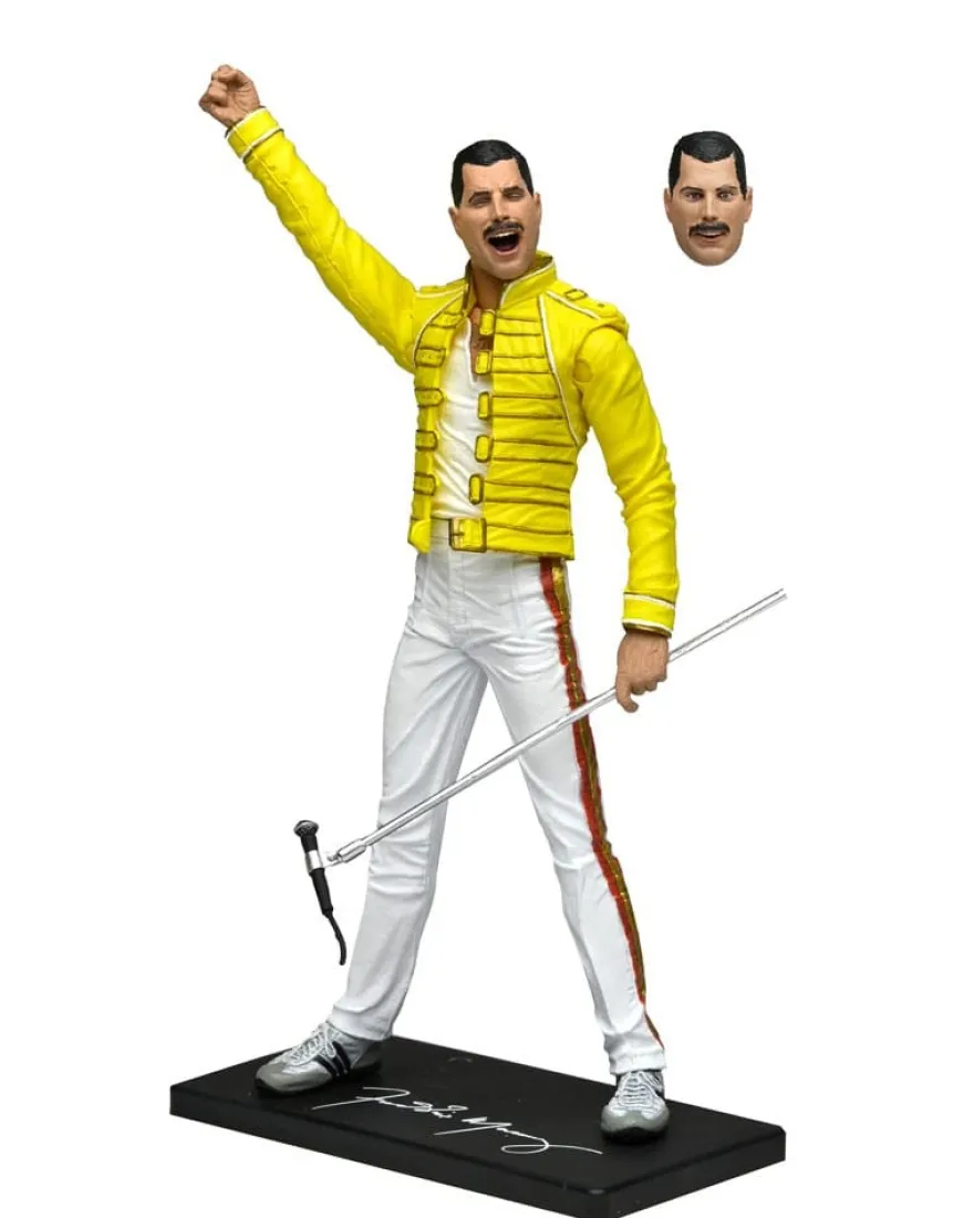 Freddie Mercury Actionfigur Freddie Mercury (Yellow Jacket) 18 cm