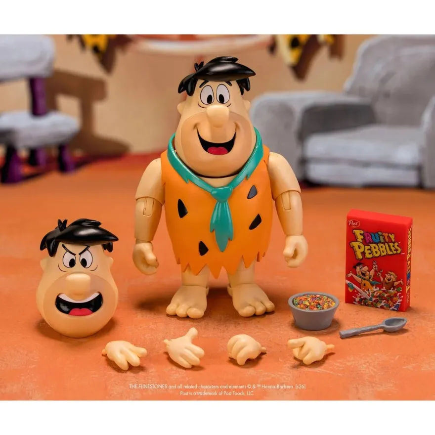 Fruity Pebbles Fred Feuerstein 1:12 Actionfigur