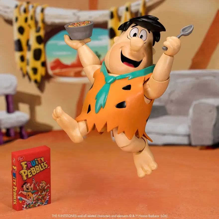Fruity Pebbles Fred Feuerstein 1:12 Actionfigur