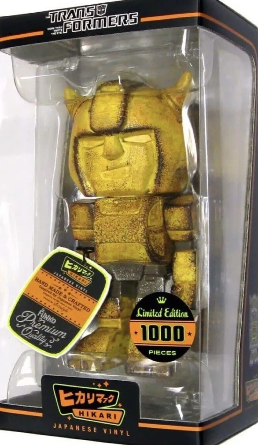 Funko Transformers Battle Ready Bumblebee Hikari Premium Japanese Vinyl