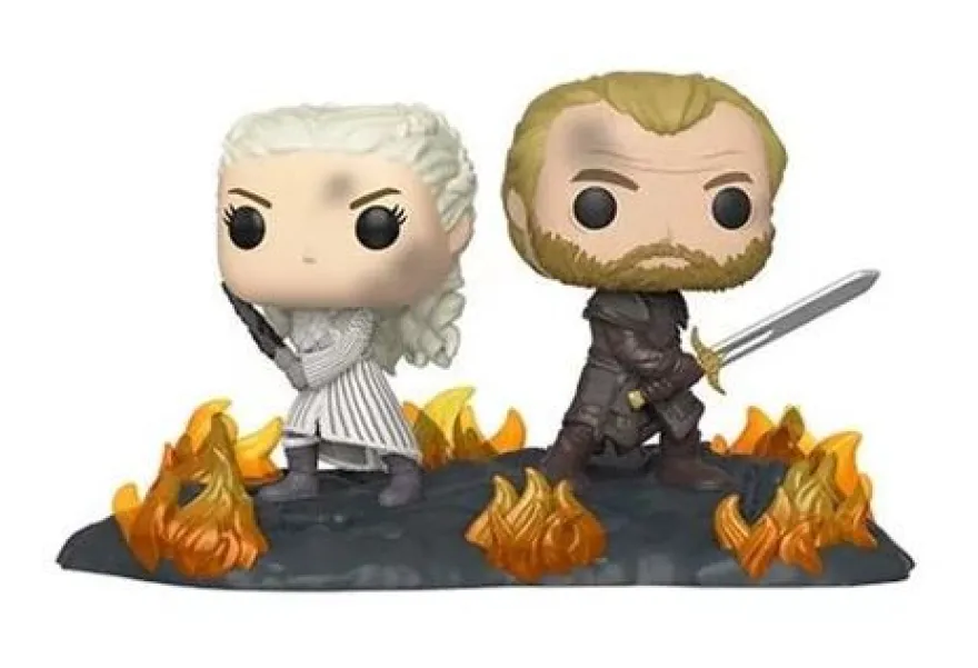 Game of Thrones Funko Pop! Vinylfiguren Moments: Daenerys & Jorah