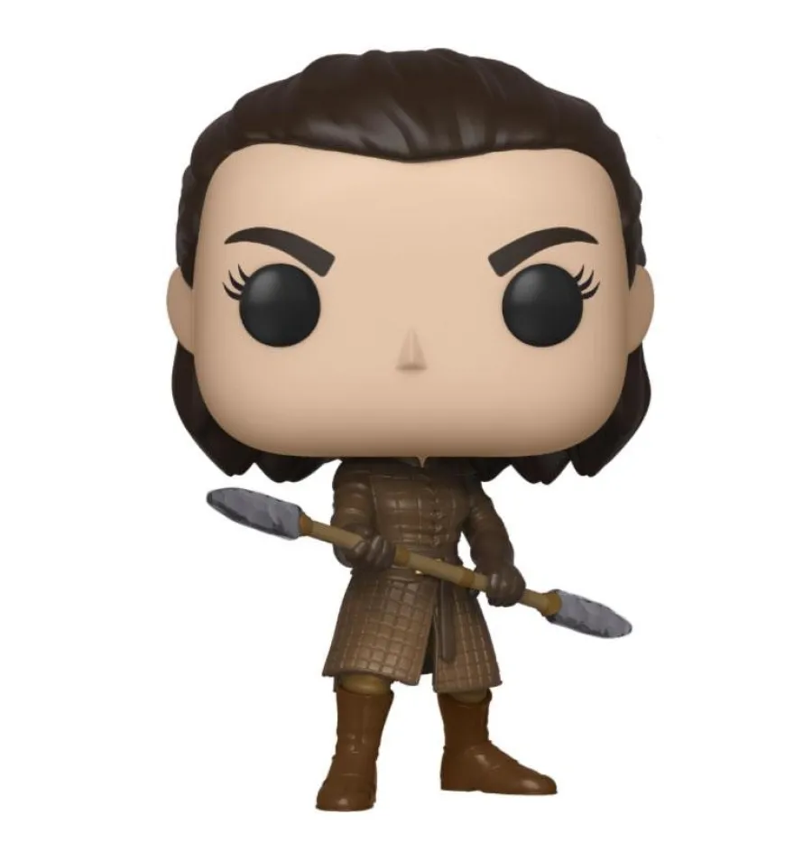 Game of Thrones Funko Pop! Vinylfigur Arya (with Two Headed Spear)