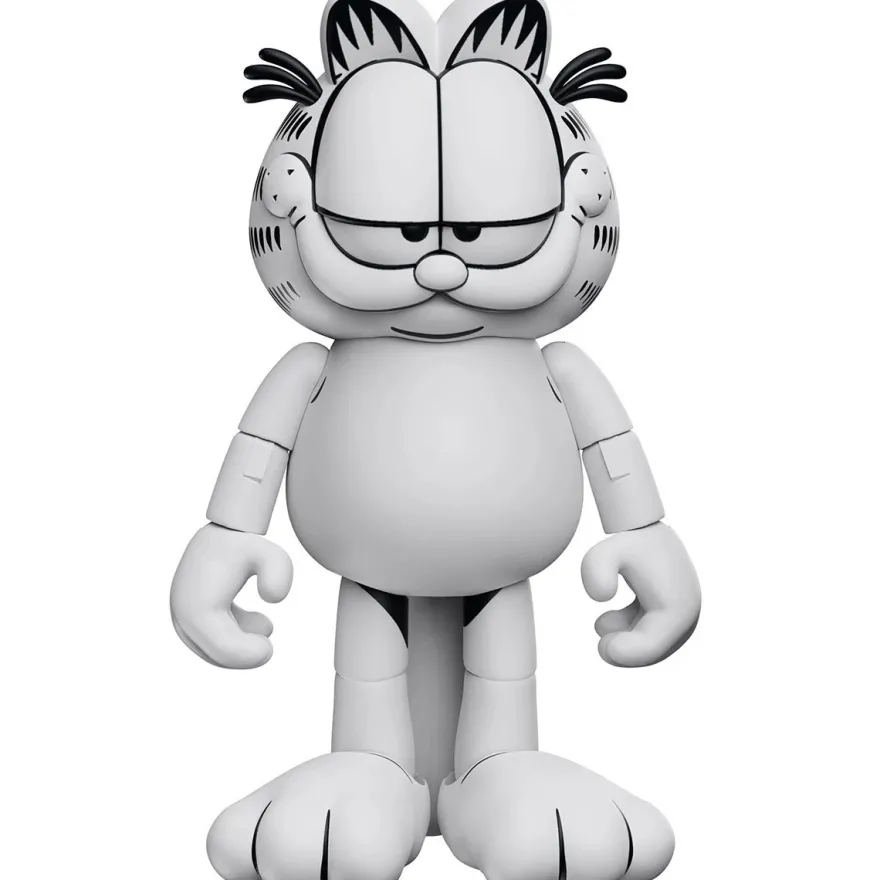 Garfield Black and White Daily Comic Strip Actionfigur - Exclusive