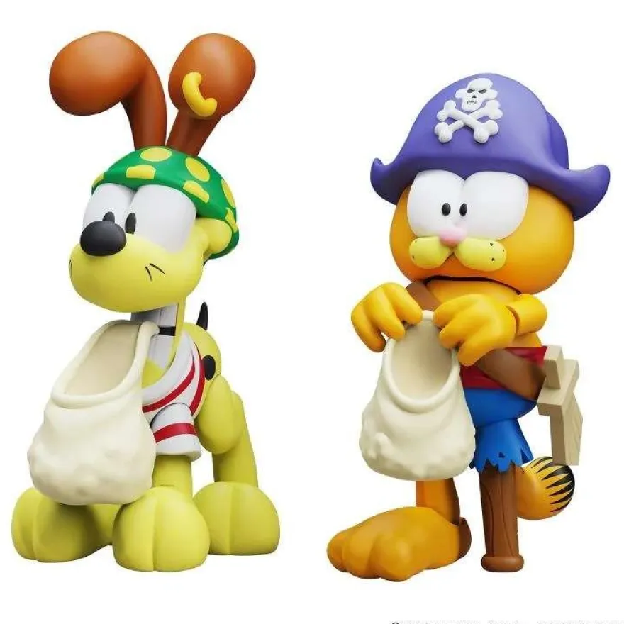 Garfield Halloween Adventure Pirate Garfield + Pirate Odie Actionfiguren