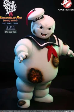 Ghostbusters Soft Vinyl Statue Stay Puft Marshmallow Man Burning Deluxe 30 cm