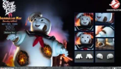 Ghostbusters Soft Vinyl Statue Stay Puft Marshmallow Man Burning Deluxe 30 cm