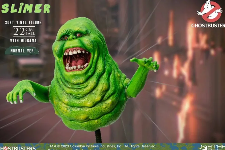 Ghostbusters Statue 1:8 Slimer Normal Version 22 cm