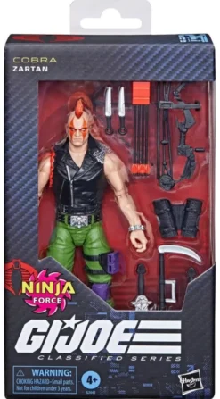 G.I. Joe Classified Series Actionfigur #192 Ninja Force Zartan 15 cm