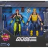 G.I. Joe Classified Series Actionfiguren 2er-Pack #212 Ninja Force Scarlett & T'Jbang 15 cm