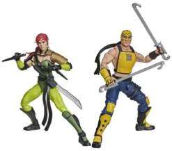 G.I. Joe Classified Series Actionfiguren 2er-Pack #212 Ninja Force Scarlett & T'Jbang 15 cm