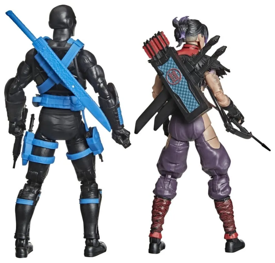 G.I. Joe Classified Series Actionfiguren 2er-Pack Snake Eyes & Kim "Jinx" Arashikage 15 cm