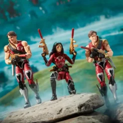 G.I. Joe Classified Series Crimson Strike Team Baroness, Tomax, & Xamot 6-Inch Actionfiguren-Set