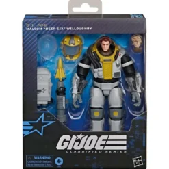 G.I. Joe Classified Series Deluxe Malcom Deep Six Willoughby Actionfigur