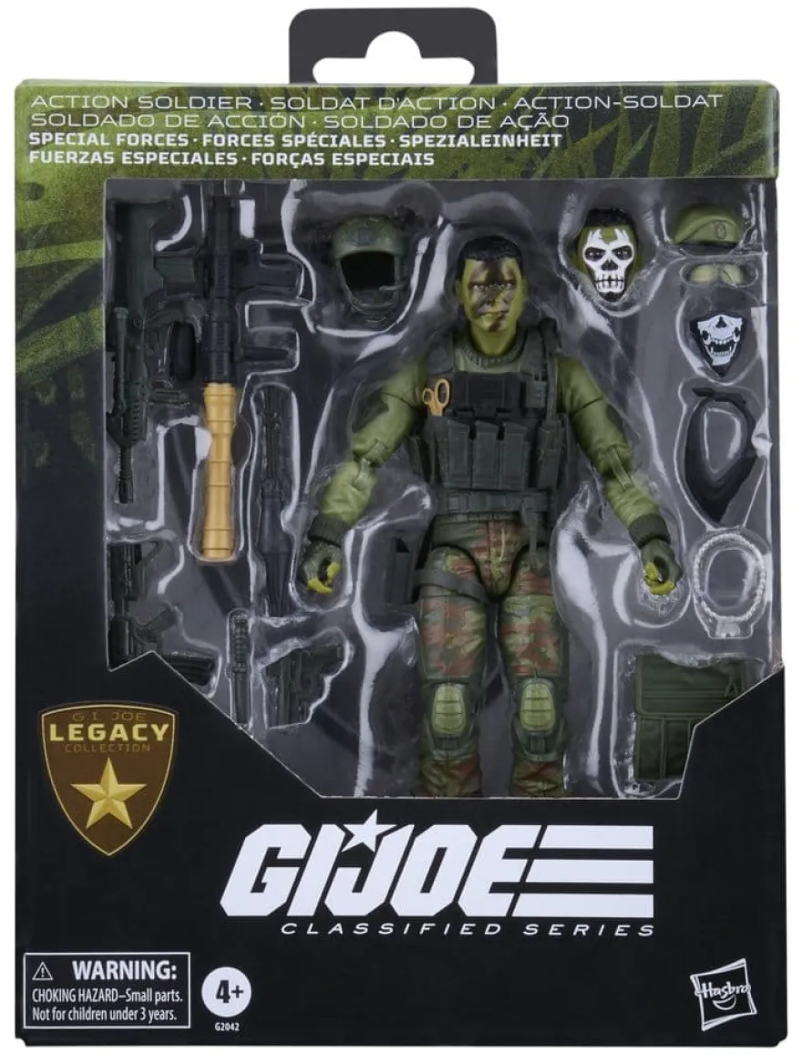 G.I. Joe Classified Series Legacy Collection Actionfigur Action Soldier - Special Forces 15 cm