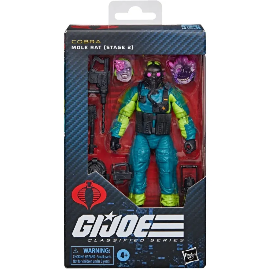 G.I. Joe Classified Series #190 Mole Rat (Stage 2) 6-Inch Actionfigur