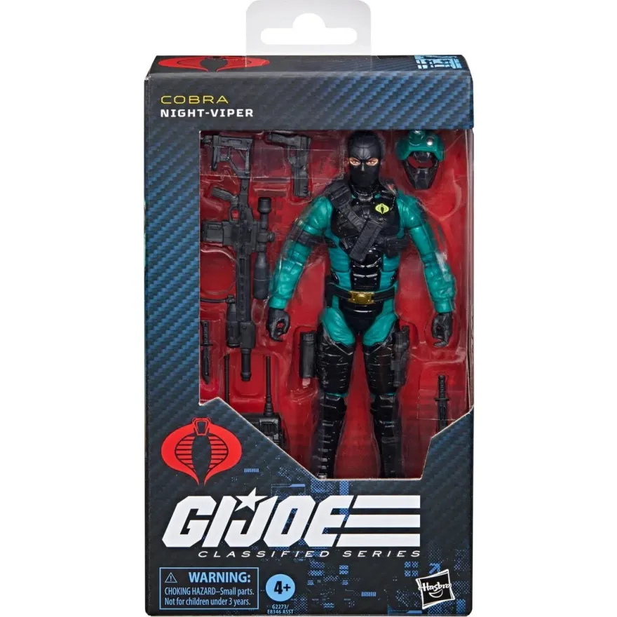 G.I. Joe Classified Series #187 Night-Viper 6-Inch Actionfigur