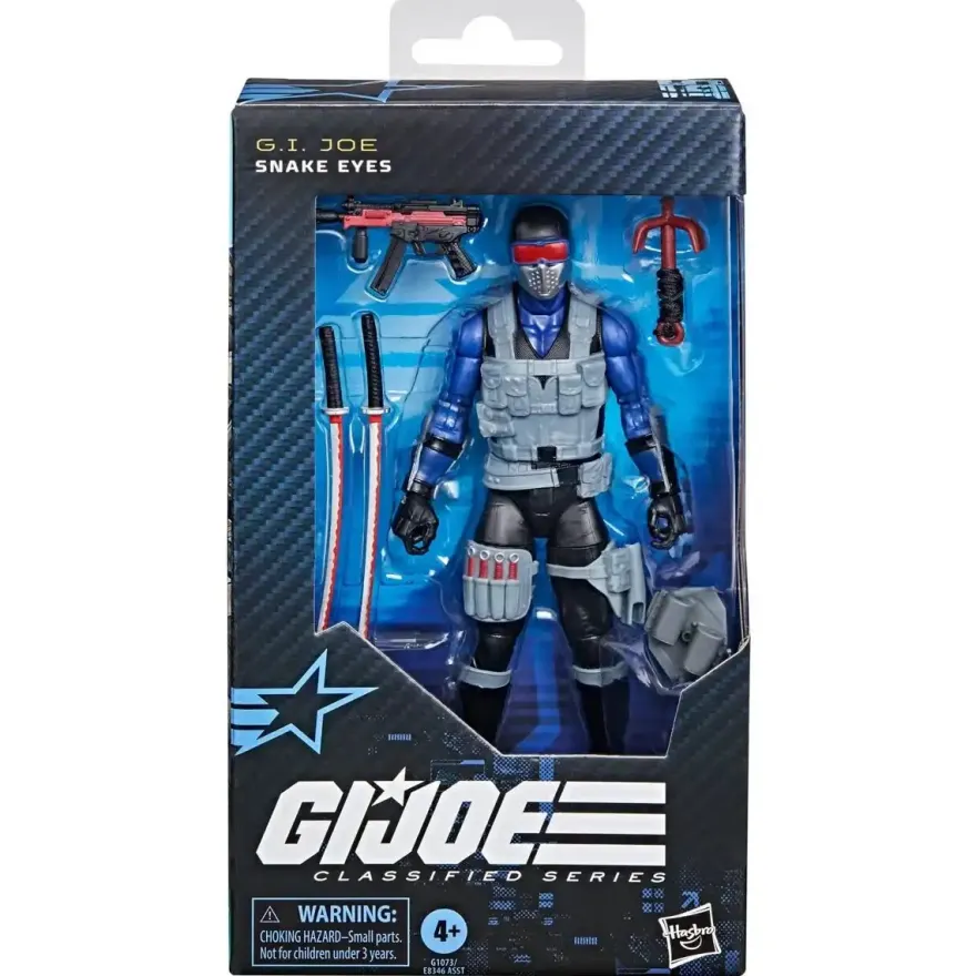 G.I. Joe Classified Series Snake Eyes 165 6-Inch Actionfigur