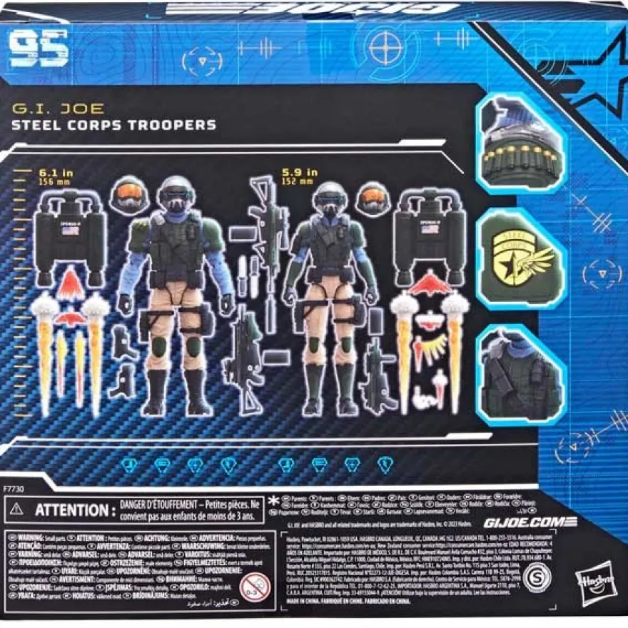 G.I. Joe Classified Series Steel Corps Troopers 2-Pack