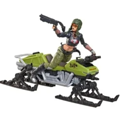 G.I. Joe Classified Series Zanya and Dreadnok Chameleon (Swamp Skier) Vehicle 6-Inch Actionfigur
