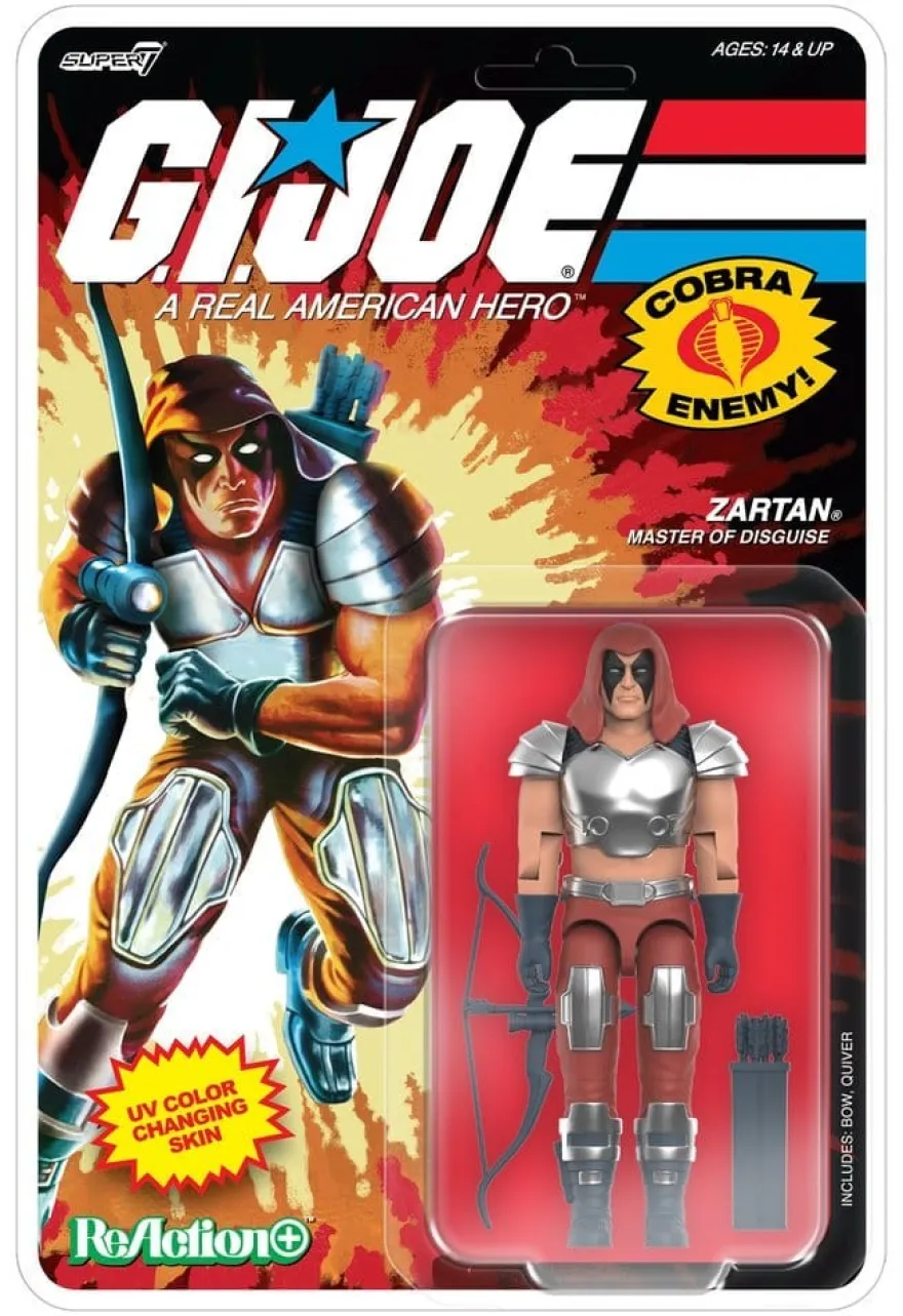 G.I. Joe (Comic) ReAction+ Actionfigur Wave 09 Zartan