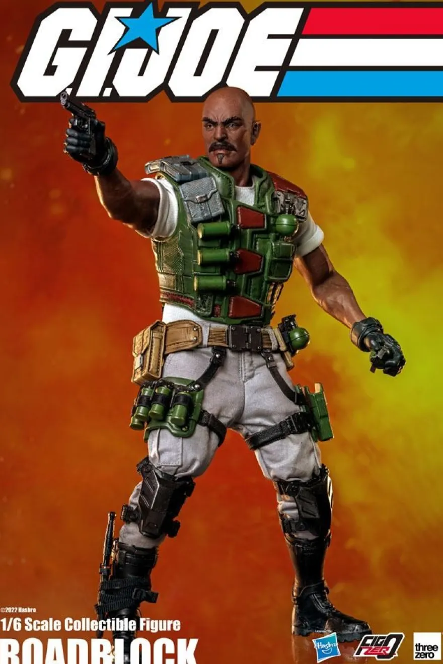 G.I. Joe FigZero Actionfigur 1/6 Roadblock