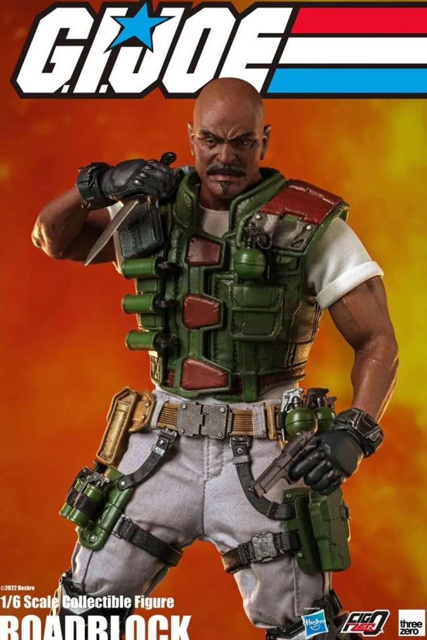 G.I. Joe FigZero Actionfigur 1/6 Roadblock