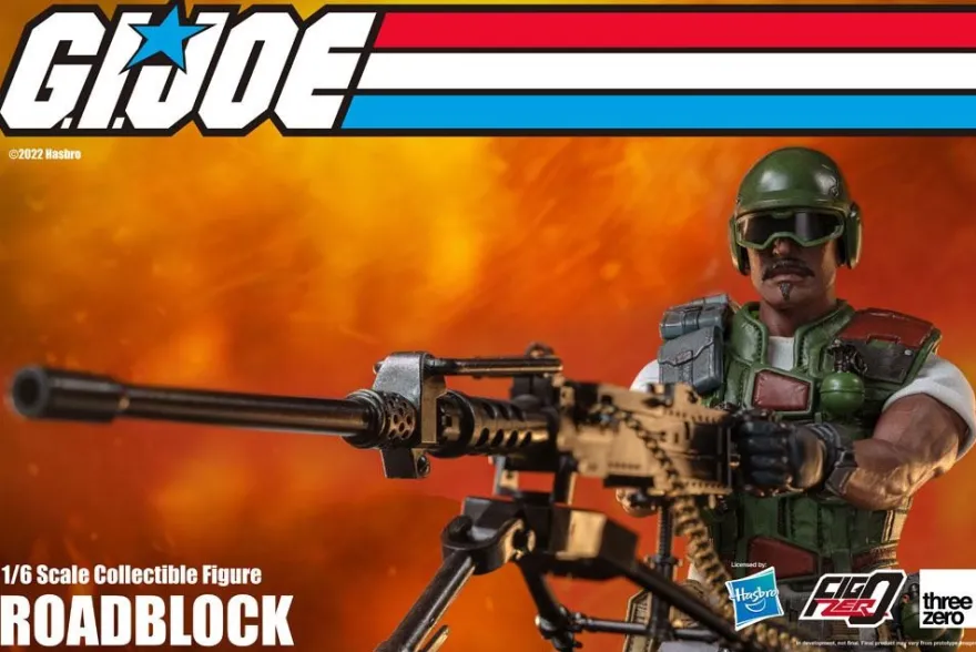 G.I. Joe FigZero Actionfigur 1/6 Roadblock
