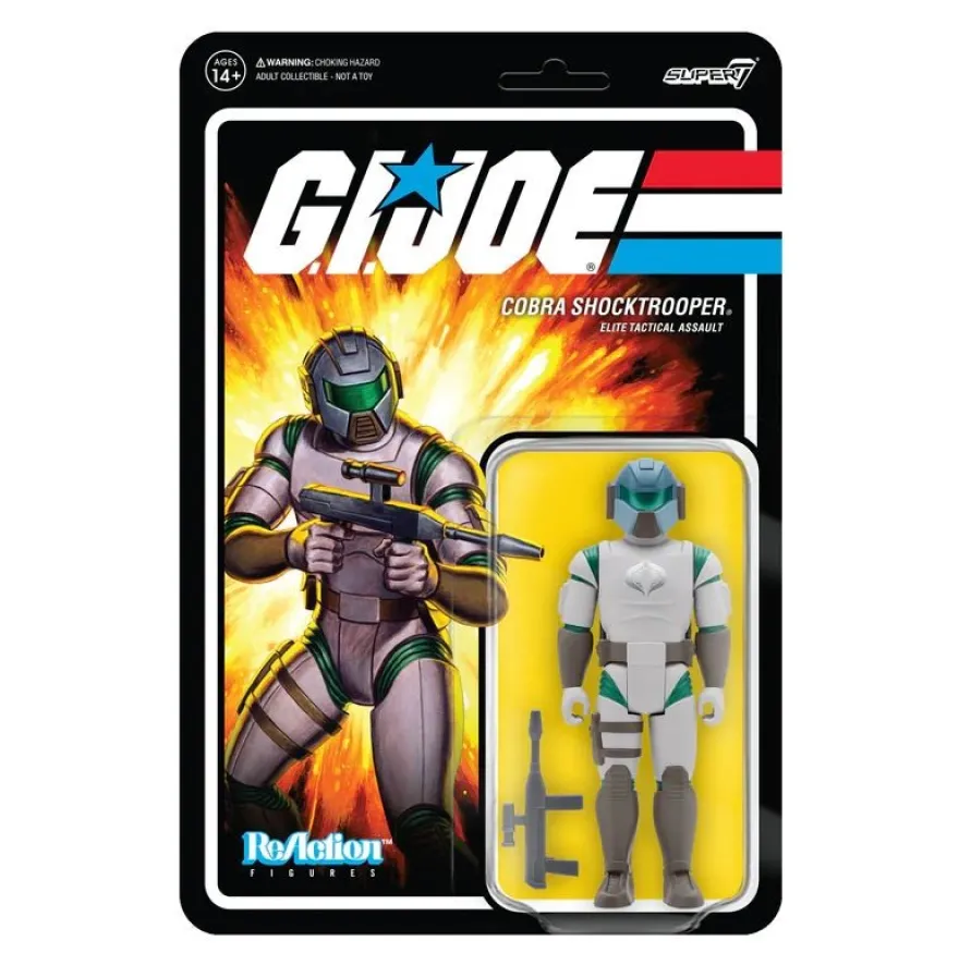 G.I. Joe ReAction Actionfigur Cobra Shocktrooper (A)