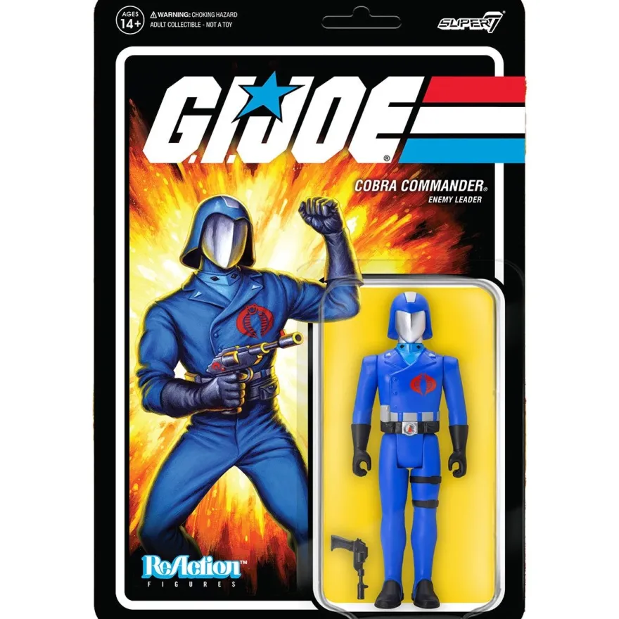 G.I. Joe ReAction Actionfigur Cobra Commander (Navy)
