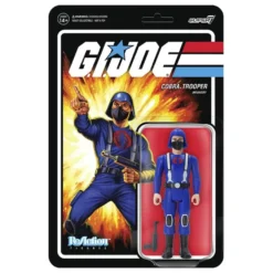 G.I. Joe ReAction Actionfigur Cobra Trooper Y-back (Pink) 10 cm