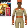 G.I. Joe ReAction Actionfigur Female Combat Engineer Bun Hair (Brown)