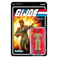 G.I. Joe ReAction Actionfigur Female Combat Engineer Bun Hair (Brown)