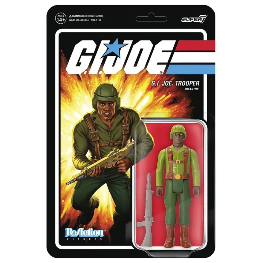 G.I. Joe ReAction Actionfigur Greenshirt (Brown)