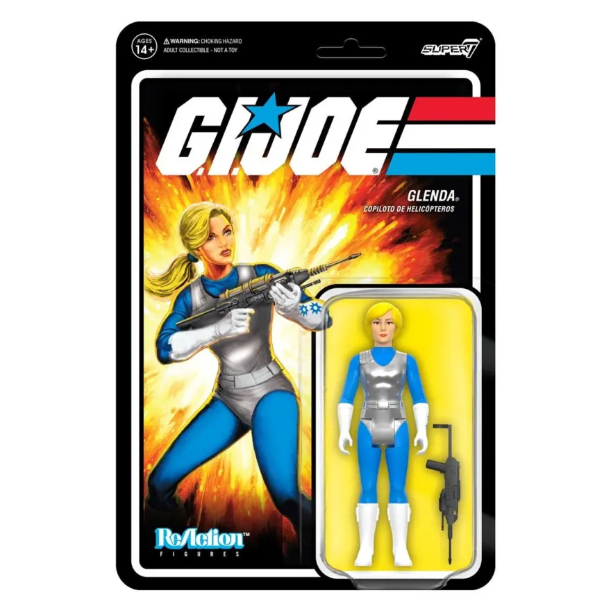 G.I. Joe ReAction Actionfigur Glenda (Special Air Intelligence Officer)