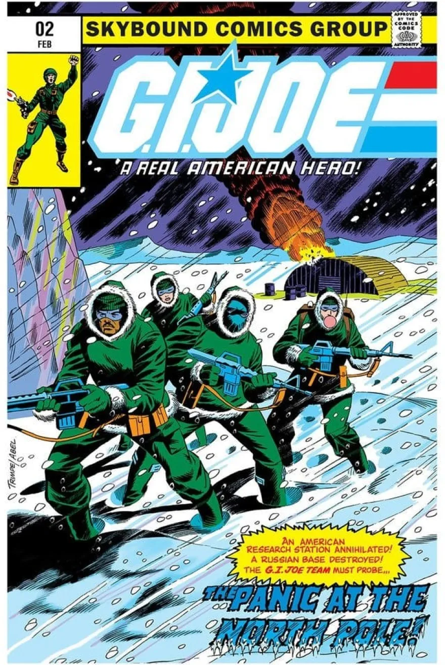 G.I. Joe ReAction+ Actionfigur Snake Eyes (Skybound Comic Box Series, Issue #2)