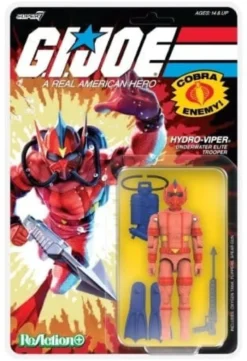 GI Joe ReAction+ Actionfigur Wave 07 Hydro Viper (Comic) 10 cm