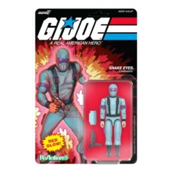 G.I. Joe ReAction+ Wave 6 Snake Eyes (Red Glow, Crystal Poison)