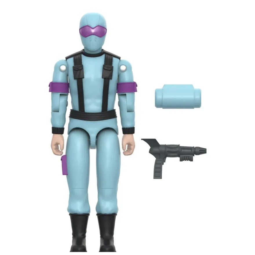 G.I. Joe ReAction+ Wave 6 Snake Eyes (Red Glow, Crystal Poison)