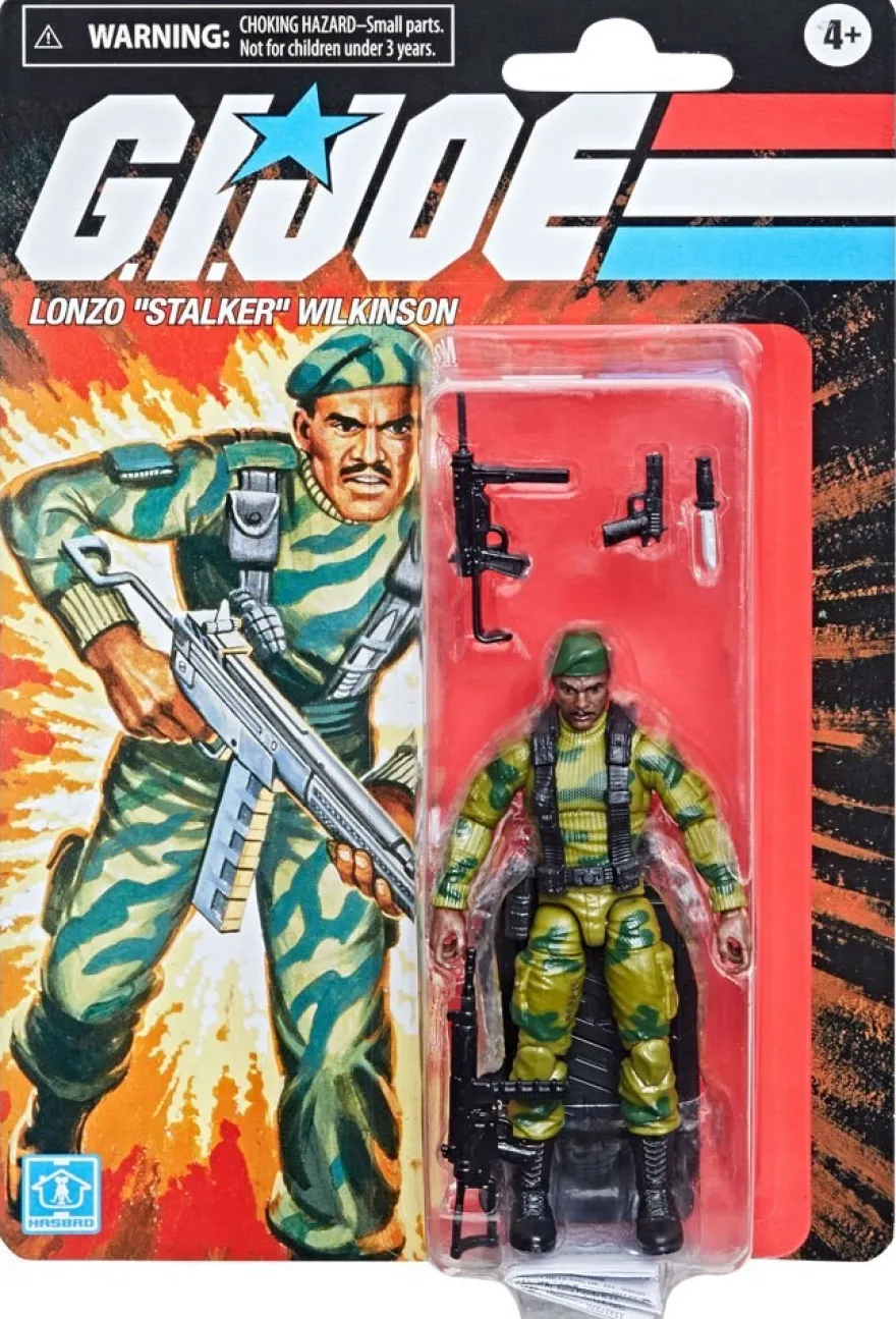 G.I. Joe Retro Collection Actionfigur Lonzo “Stalker” Wilkinson