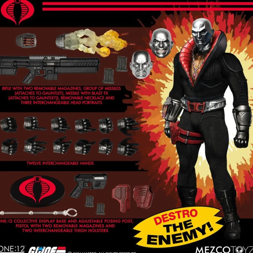 G.I. Joe ´The One:12 Collective´ Actionfigur 1/12 Destro