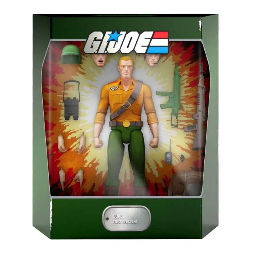 G.I. Joe Ultimates Actionfigur Duke
