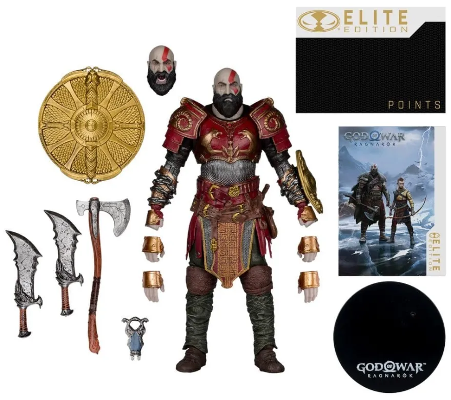God of War McFarlane Elite Edition Actionfigur Kratos 18 cm